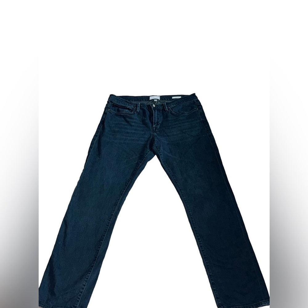 Frame Demin L'Homme Slim fit Dark Wash Men's Jeans Size 34 - Picture 2 of 9